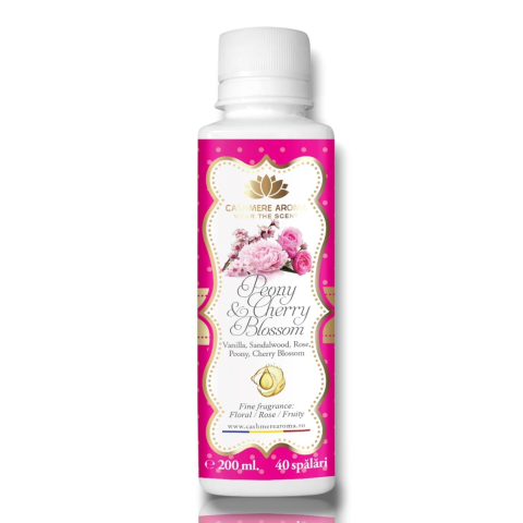 Detergent Rufe - CASHMERE AROMA Parfum de Rufe PEONY & CHERRY BLOSSOM 200 ml