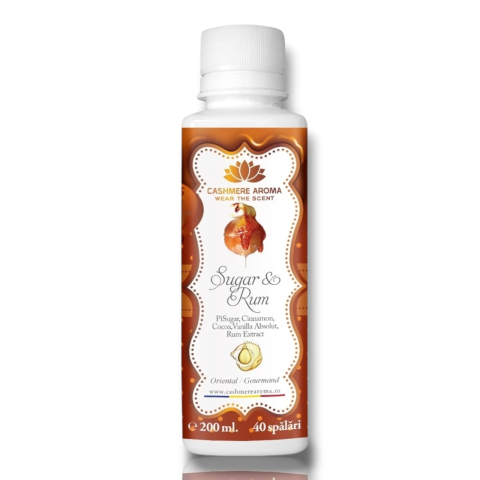 Detergent Rufe - CASHMERE AROMA Parfum de Rufe SUGAR & RUM 200 ml