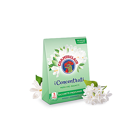 Odorizante - CHANTE CLAIR Odorizant pt Dulap/Sertare Mosc Alb 3 buc