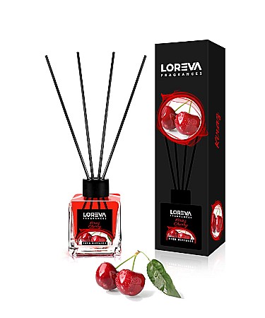 Odorizante - LOREVA Odorizant Camera cu Betisoare CHERRY 100 ml