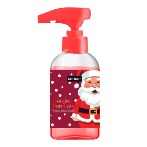 Cosmetice copii - CHRISTMAS Sapun Lichid cu Pompita Muzicala Cinnamon 250 ml
