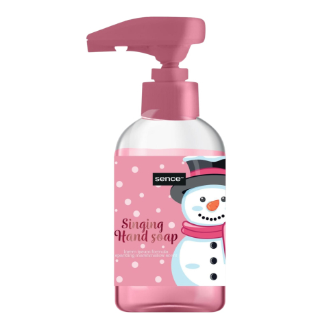 Cosmetice copii - CHRISTMAS Sapun Lichid cu Pompita Muzicala Marshmallow 250 ml