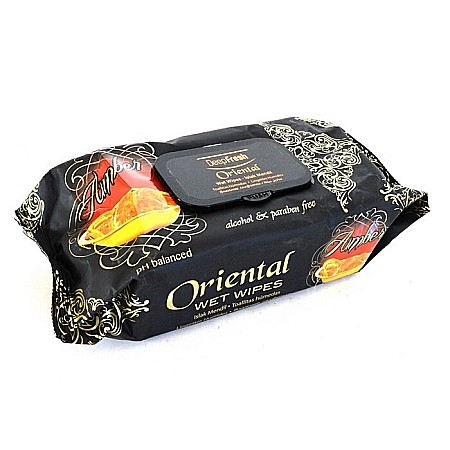 Servetele Umede & Uscate - DEEP FRESH Servetele Umede cu Capac Oriental AMBER 120 buc