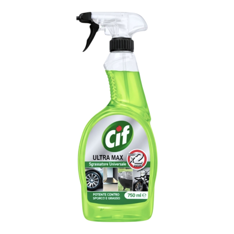Produse de uz casnic - CIF Ultra Max Solutie Degresanta Multisuprafete GREEN 750 ml