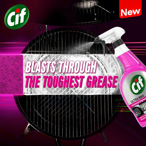 CIF Ultra Max Spray Degresant Universal Multisuprafete PINK 750 ml [3]