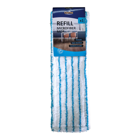 Pardoseli - CLARINA Rezerva Mop Plat Microfibra