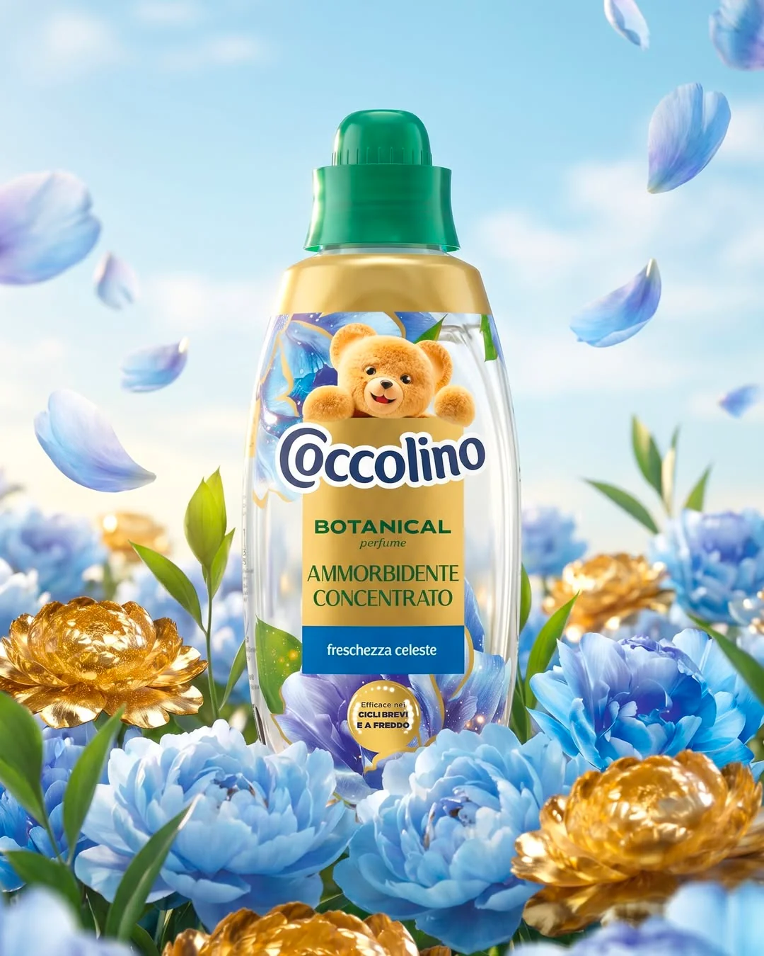 COCCOLINO Botanical Parfum de Rufe cu Microcapsule FRESCHEZZA CELESTE 750 ml [1]