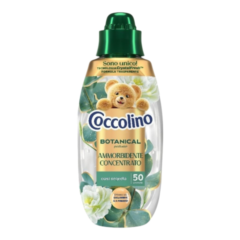 Detergent Rufe - COCCOLINO Botanical Parfum de Rufe cu Microcapsule GREEN SPA 750 ml