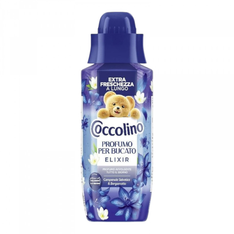 Balsam rufe - COCCOLINO Elixir Parfum de Rufe cu Microcapsule CAMPANULA SELVATICA & BERGAMOTTO 342 ml