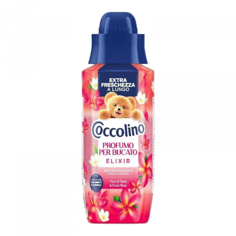 Detergent Rufe - COCCOLINO Elixir Parfum de Rufe cu Microcapsule FIORI di TIARE & FRUTTI ROSSI 342 ml