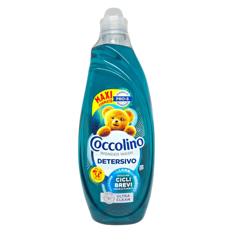 Detergent lichid - COCCOLINO PRO S Detergent de Rufe Lichid Ultra Clean 2.16 L (54 spalari)