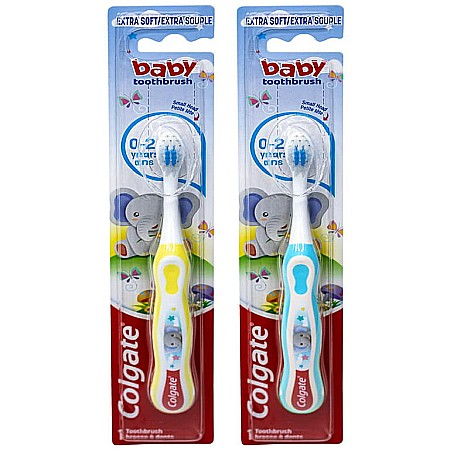 COLGATE Periuta de Dinti pt Copii Extra Soft 0-2 ani Diverse Culori [1]