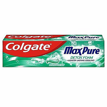 Ingrijire Personala - COLGATE Pasta de Dinti Max Pure Detox Foam Mint 75 ml