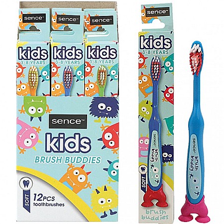 Ingrijirea corpului - SENCE Kids Periuta de Dinti pt Copii Soft 3-8 Diverse Culori