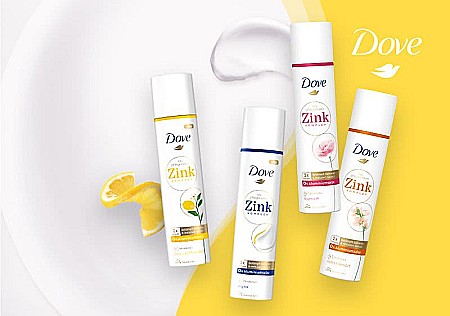 DOVE Antiperspirant Spray Zink Complex Original 100 ml [1]