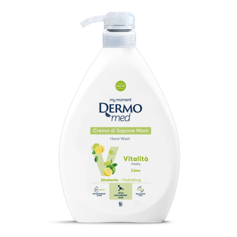 Sapunuri - DERMOmed Sapun Crema Lichid Vitalita Lime 1000ml