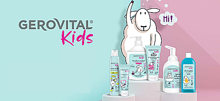 GEROVITAL Kids Mousse Spuma de Dus Vanilla 200 ml [1]