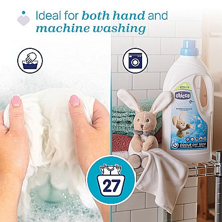CHICCO Detergent Lichid Hipoalergenic 0 luni+ Sensitive 1.5 Litri [1]