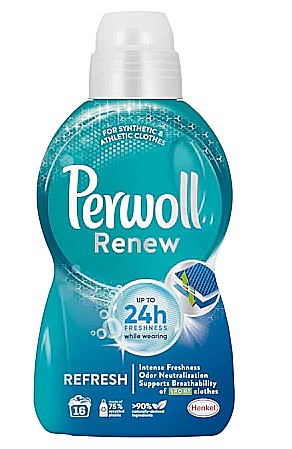 Detergent Rufe - PERWOLL Detergent Lichid Renew Refresh 960 ml (16 spalari)