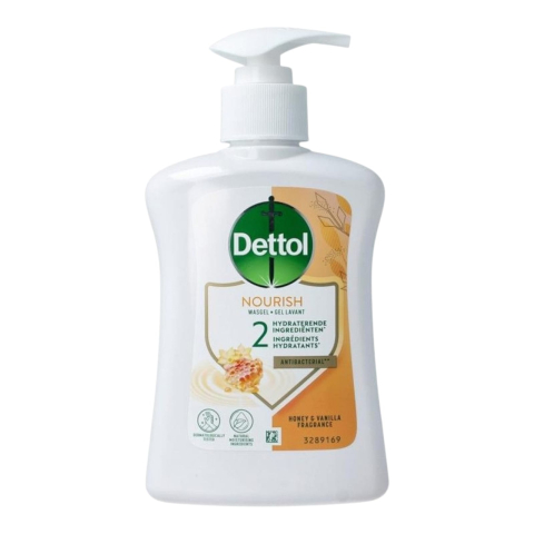 Noutati - DETTOL Nourish Sapun Lichid Antibacterian Honey & Vanilla 250 ml