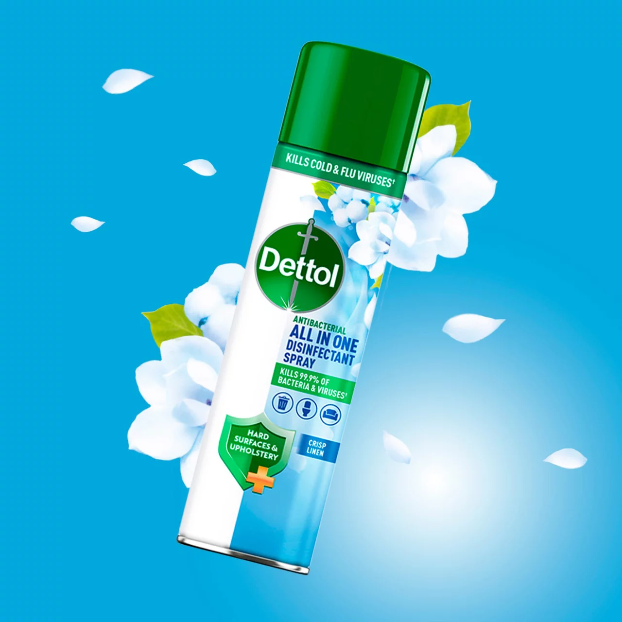 DETTOL Spray Dezinfectant Multisuprafete Crisp Linen 300 ml [1]