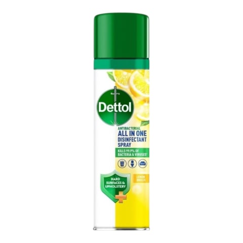 Produse de uz casnic - DETTOL Spray Dezinfectant Multisuprafete Lemon Breeze 300 ml