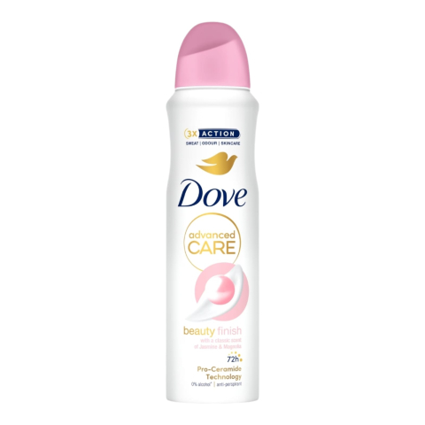 Spray - DOVE Advanced Care Antiperspirant Spray 72H BEAUTY FINISH 150 ml