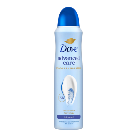 Noutati - DOVE Advanced Care Antiperspirant Spray 72H TALCO SCENTS 150 ml