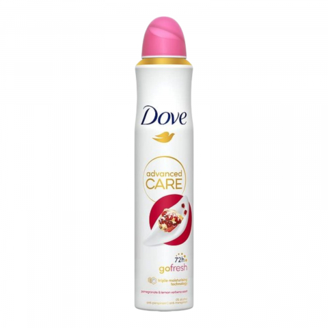 Spray - DOVE Advanced Care Go Fresh Antiperspirant Spray 72H POMEGRANATE & LEMON VERBENA 200 ml