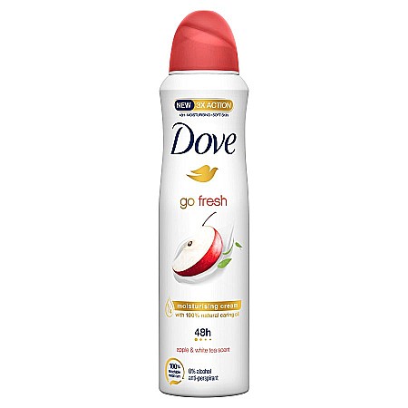 Deodorante & Parfumuri - DOVE Antiperspirant Spray Go Fresh APPLE & WHITE TEA SCENT 150 ml