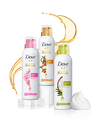 DOVE Shower Mousse Spuma de Dus ARGAN OIL 200 ml [1]
