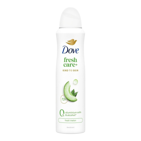 Deodorante & Parfumuri - DOVE Fresh Care+ Antiperspirant Spray 0% 72H FRESH MELON 150 ml