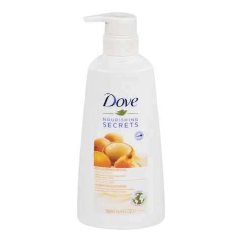 Lotiune de corp - DOVE Lotiune de Corp Nourishing Secrets cu Pompa Marula Oil & Mango Butter 500 ml