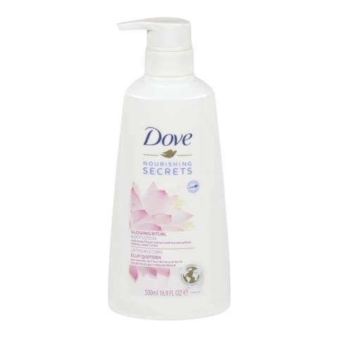 Lotiune de corp - DOVE Lotiune de Corp Nourishing Secrets cu Pompa Glowing Ritual 500 ml