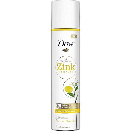 Spray - DOVE Antiperspirant Spray Zink Complex Citrice & Piersica 100 ml