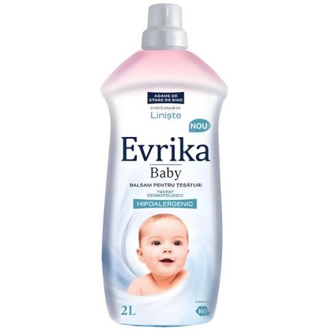 Detergent Rufe - EVRIKA Baby Balsam de Rufe Hipoalergenic 2 L