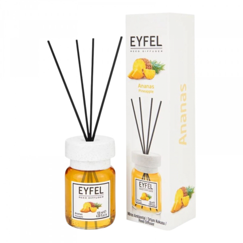 EYFEL - EYFEL Odorizant Camera cu Betisoare ANANAS 120 ml