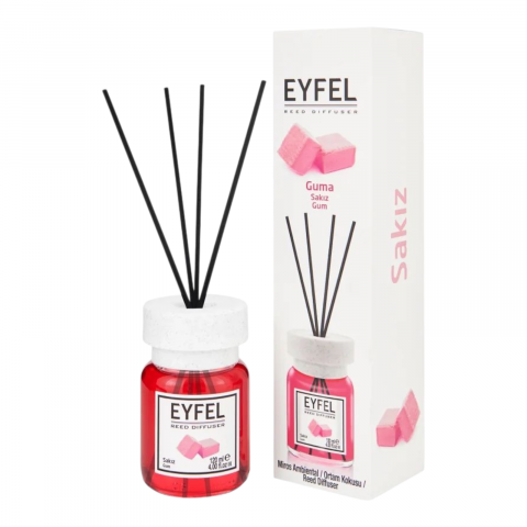 EYFEL - EYFEL Odorizant Camera cu Betisoare BUBBLE GUM 120 ml