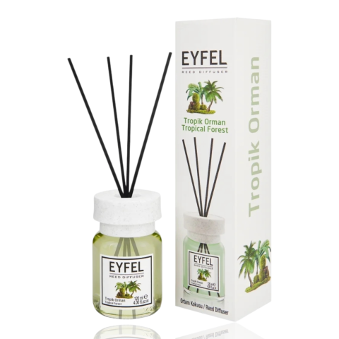 EYFEL Odorizant Camera cu Betisoare 120 ml - EYFEL Odorizant Camera cu Betisoare PADURE TROPICALA 120 ml