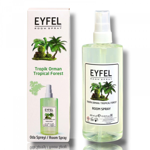 EYFEL Spray Odorizant 500 ml - EYFEL Spray Odorizant PADURE TROPICALA 400 ml