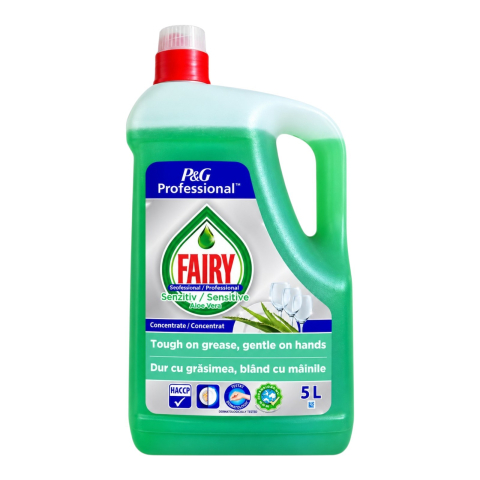 Produse de uz casnic - FAIRY Detergent de Vase Professional Sensitive Aloe Vera 5L