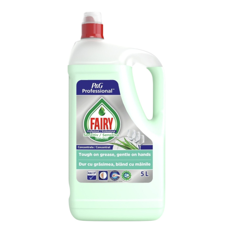Produse de uz casnic - FAIRY Detergent de Vase Professional Sensitive Aloe Vera 5L