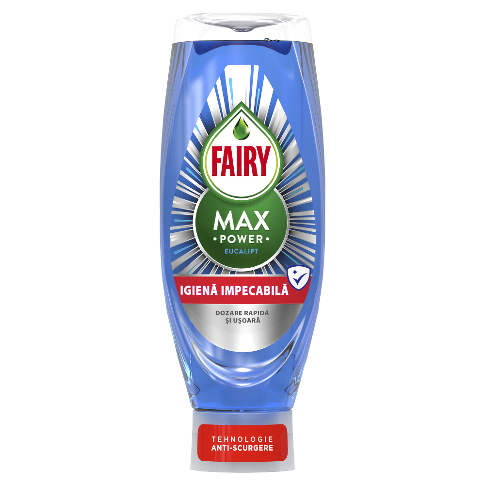 FAIRY Max Power Detergent de Vase Eucalipt 730 ml [0]