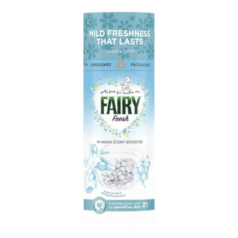 Noutati - FAIRY Perle Parfumate Pentru Rufe Lapte de Migdale si Miere de Manuka Sensitive Skin 155 g