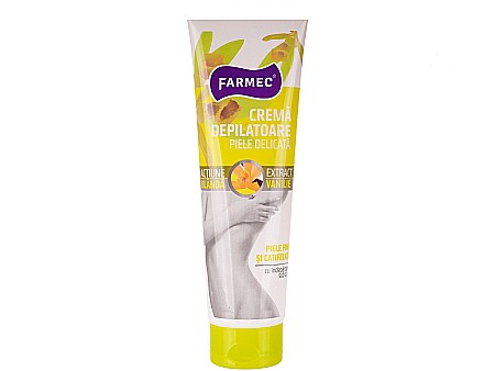 Produse pentru ras - FARMEC Crema Depilatoare Rapida cu Extract de Vanilie 150 ml