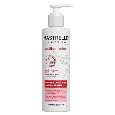 FITERMAN PHARMA Mastrelle Gel Intim Antibacterian cu Pompa 200 ml [1]