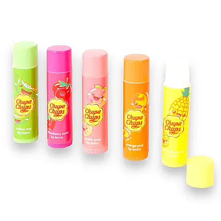 CHUPA CHUPS Set 5 Balsamuri de Buze Diverse Arome [1]