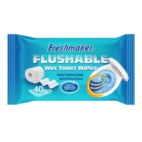 Noutati - FRESHMARKER Hartie Igienica Umeda Biodegradabila 40 buc
