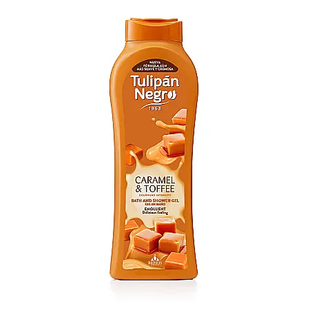 Ingrijirea corpului - TULIPAN NEGRO Gel de Dus Caramel Toffee 650 ml