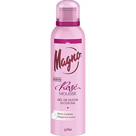 Spuma de baie - MAGNO Rose Spuma de Dus Ulei de Migdale 200 ml